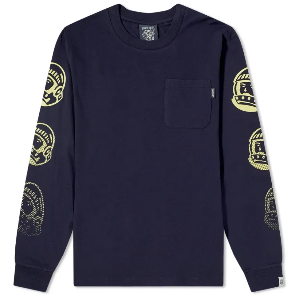 Long Sleeve Repeat Astro Gradient T-Shirt