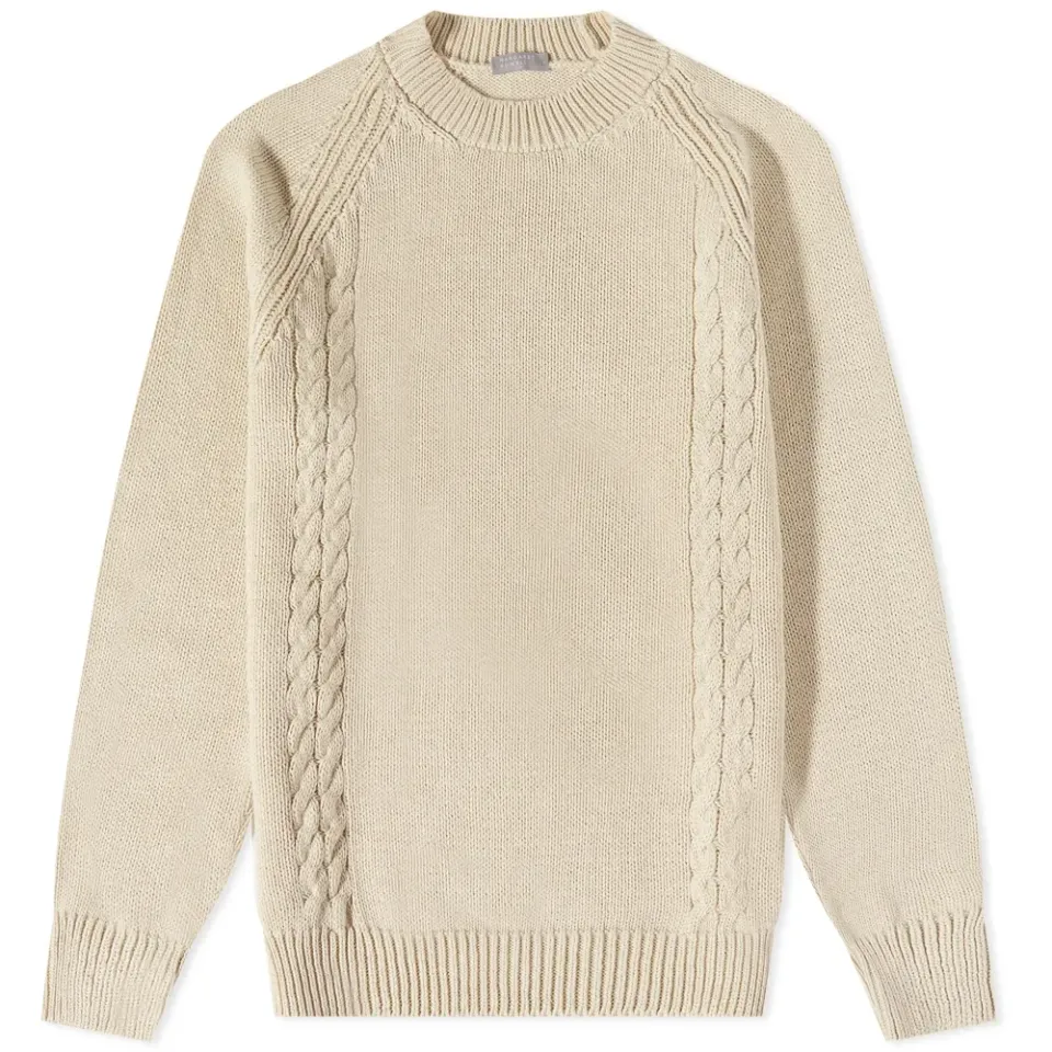 Cable Crew Neck Knit