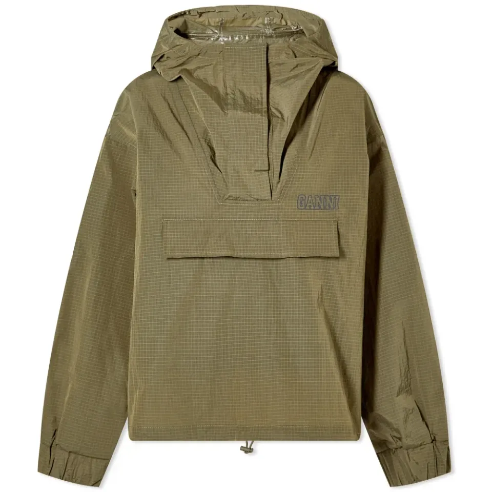 Software Logo Short Anorak Jacket