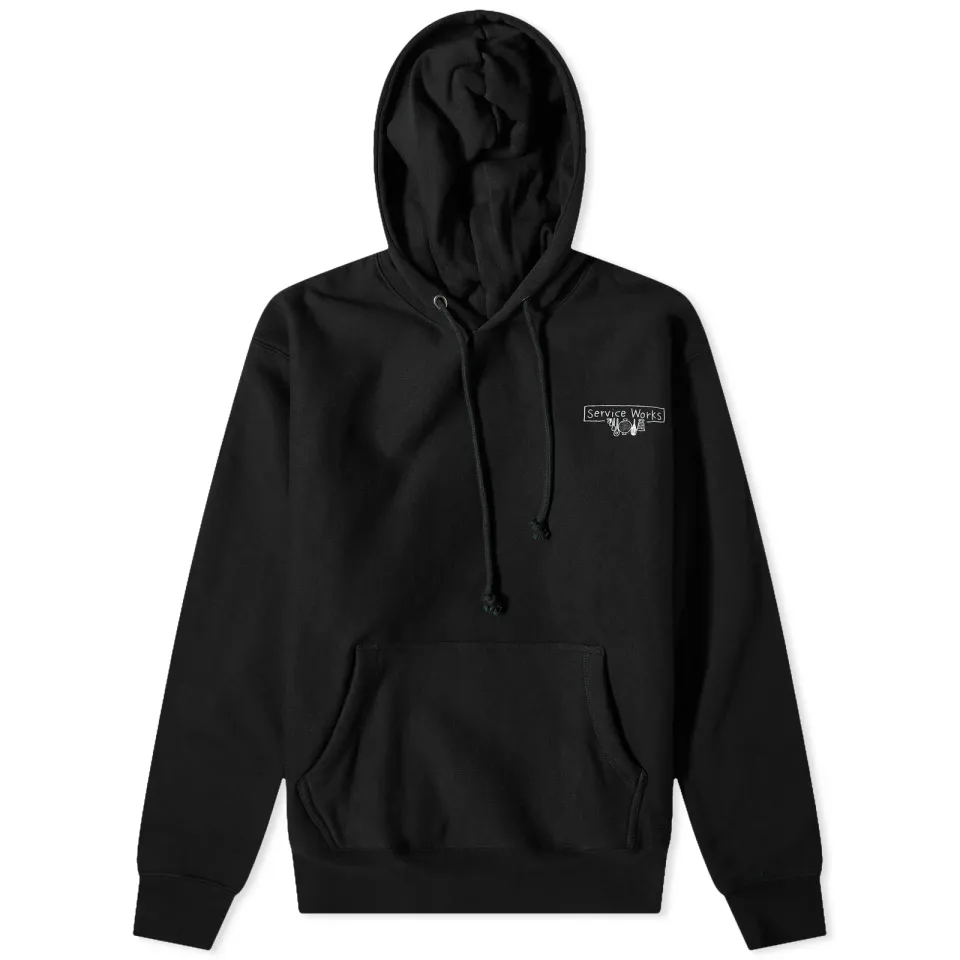 Scribble Logo Hoodie