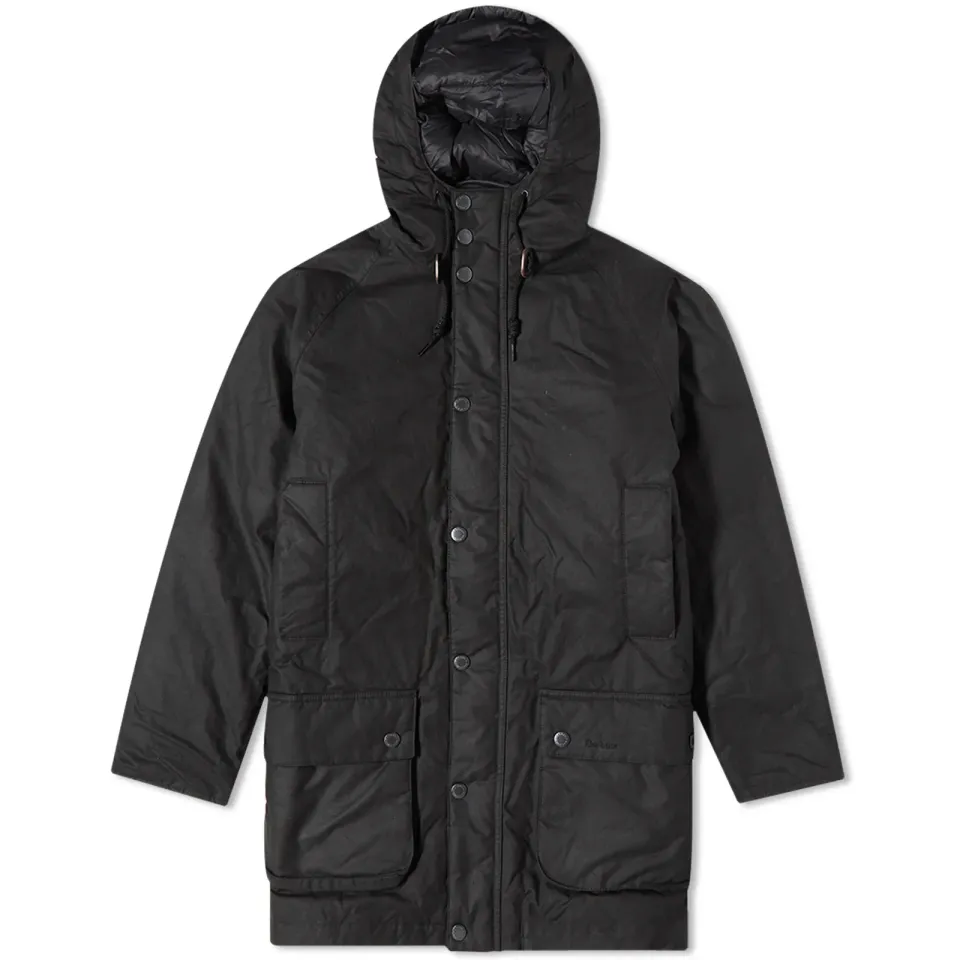 Hooded Beaufort Wax Jacket