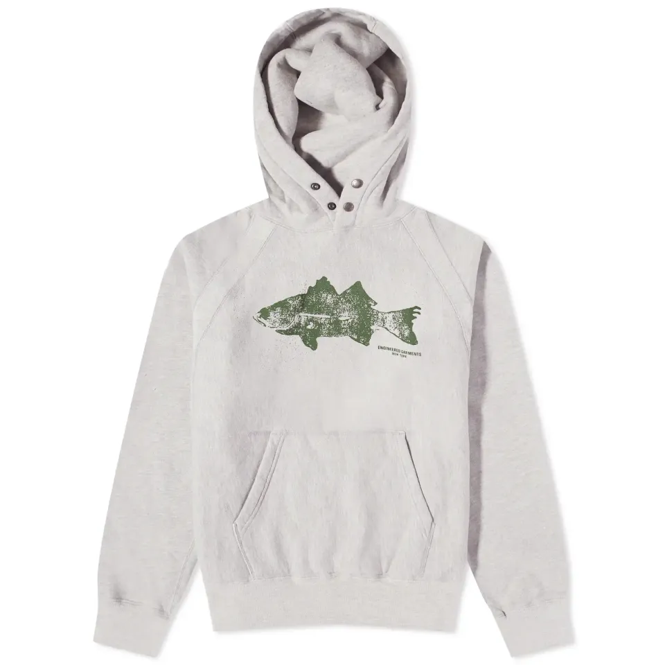 Raglan Fish Hoodie