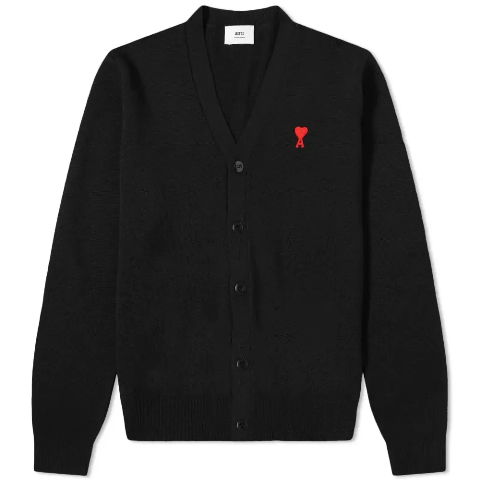 AMI Small A Heart Cardigan