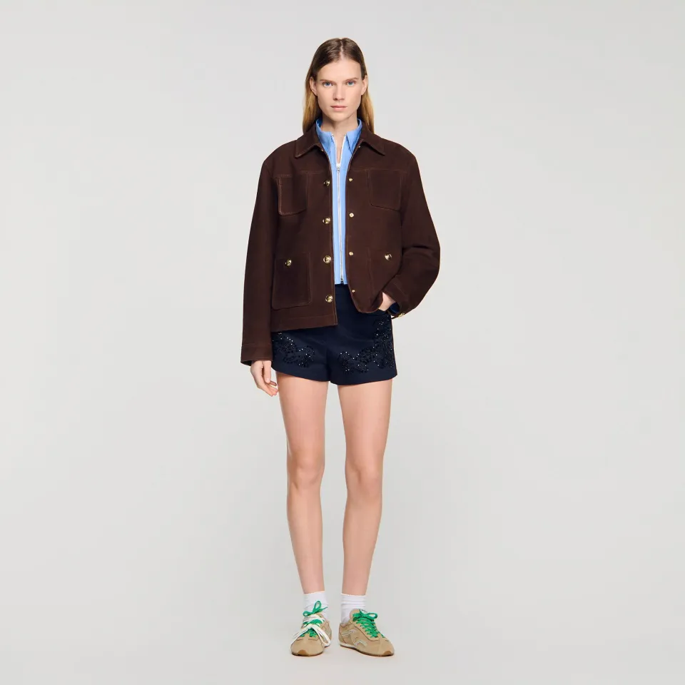 Suede jacket