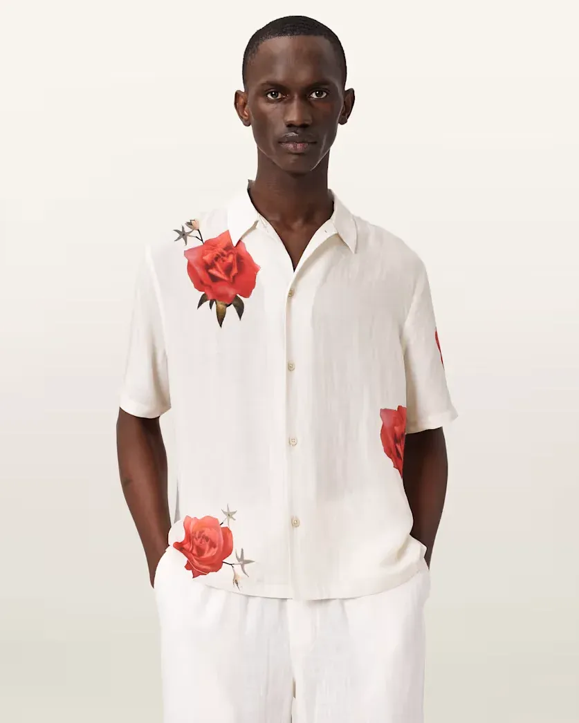 Fleur Fazed Boxy Short Sleeve Shirt