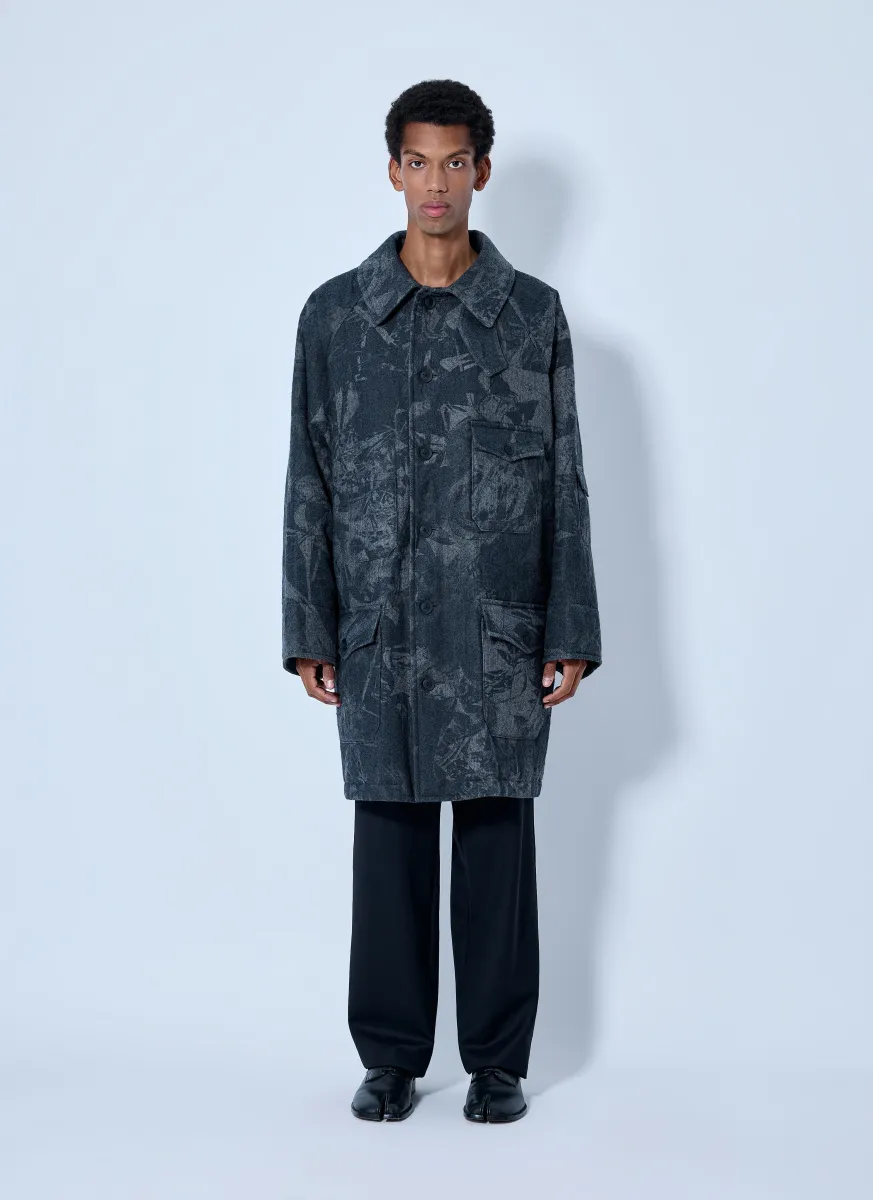 Scrap Printed Coat