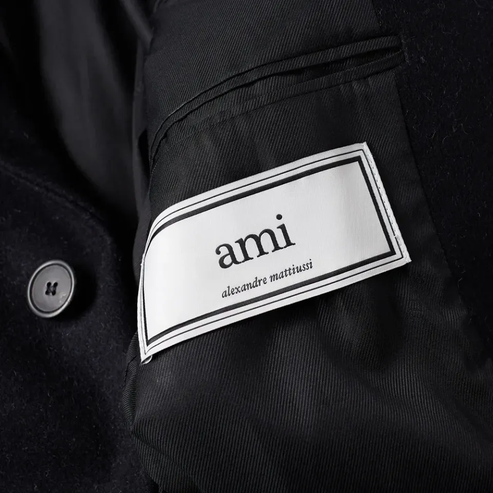 AMI Classic 2 Button Overcoat