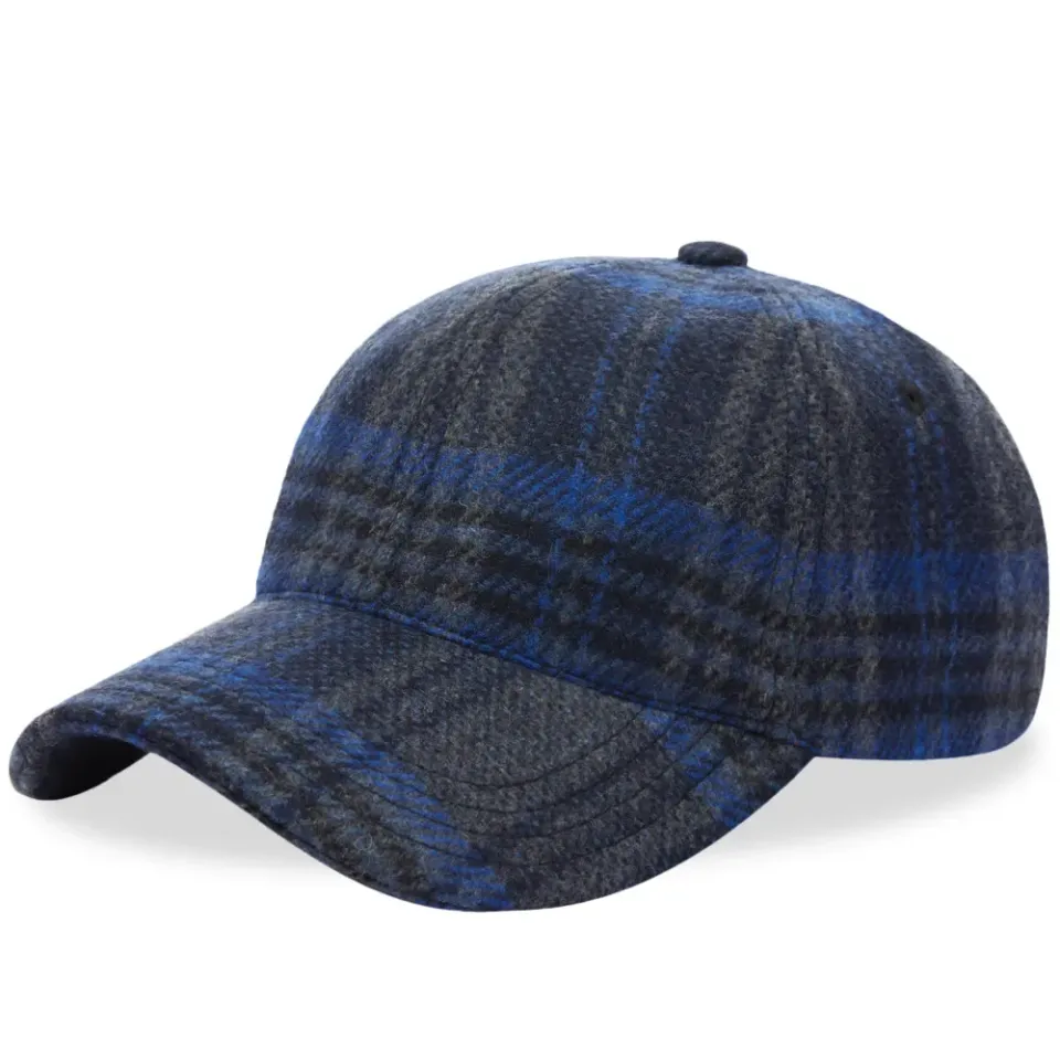 A.P.C. Charlie Check Wool Cap