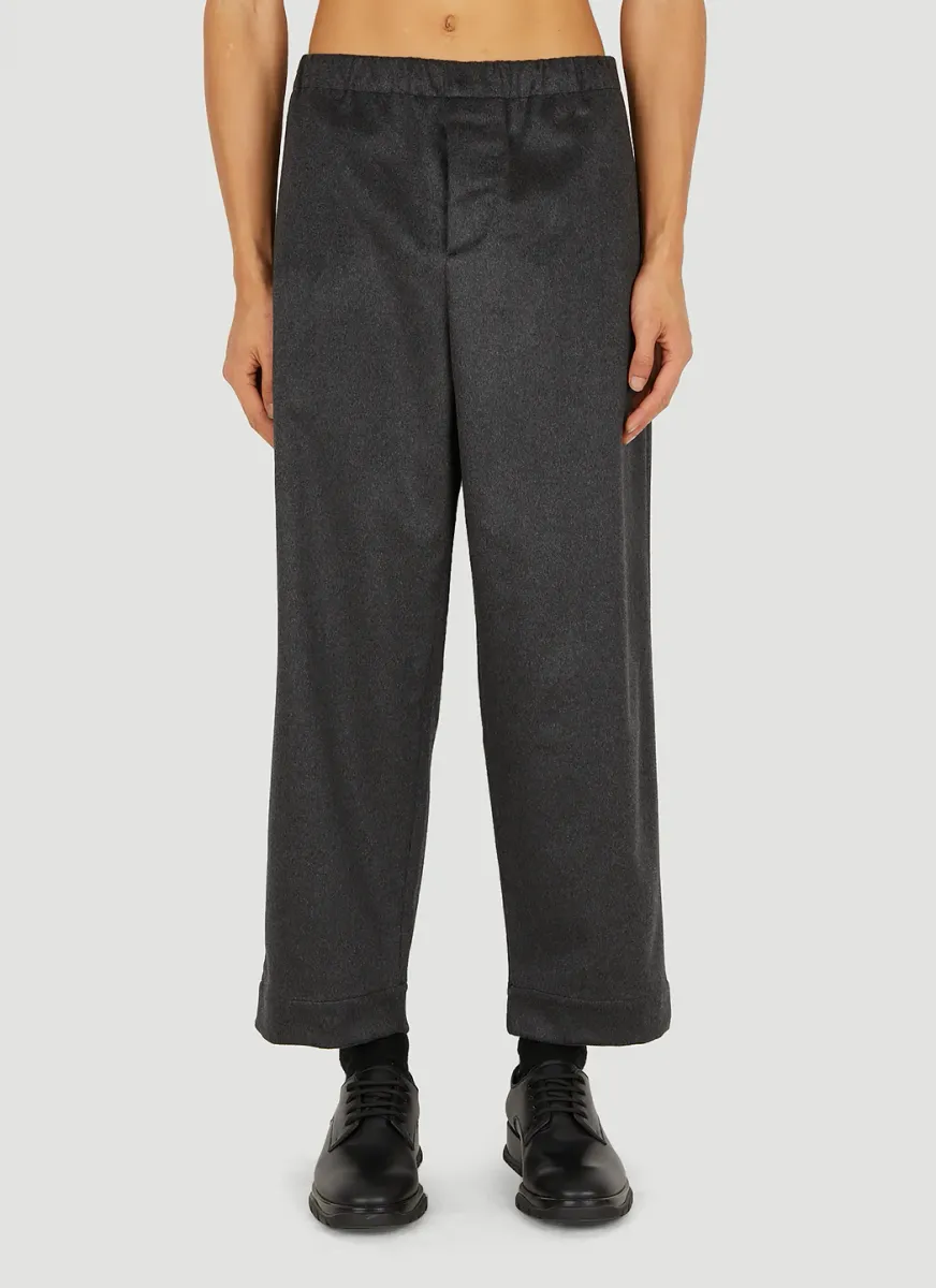 Ed Cashmere Drawstring Pants