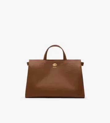 Medium Cotswolds Tote in Hazel brown - Women, Leather