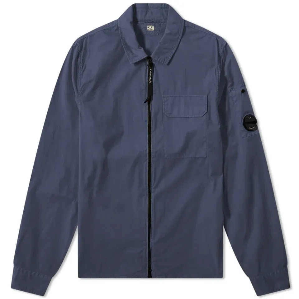 Arm Lens Zip Overshirt