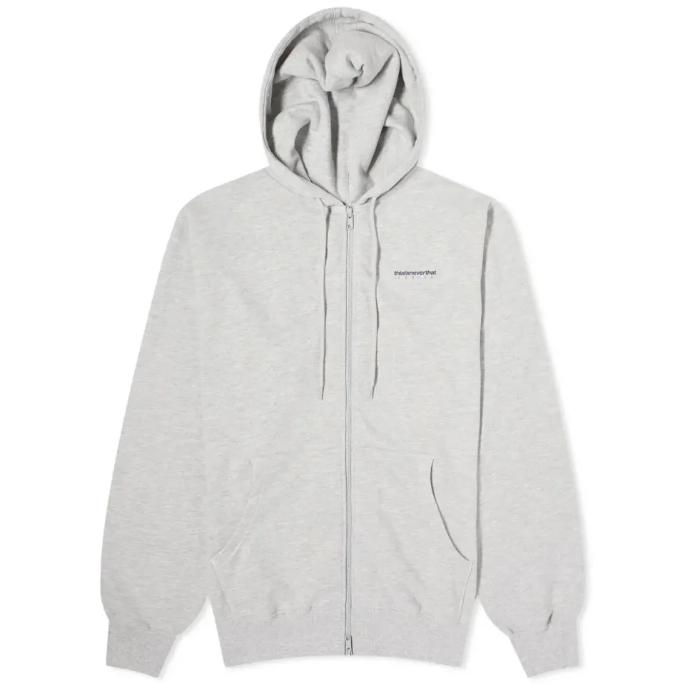 DSN-Logo Zip Popover Hoodie