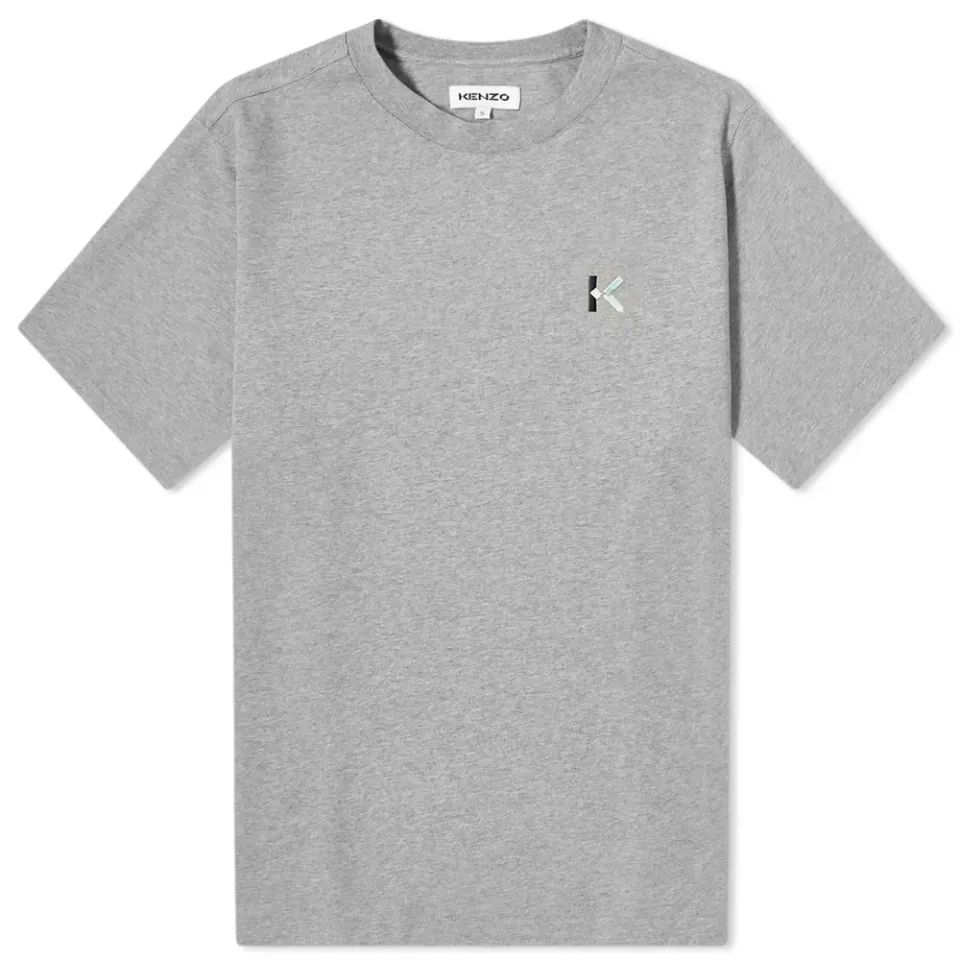 Embroidered Monogram Tee