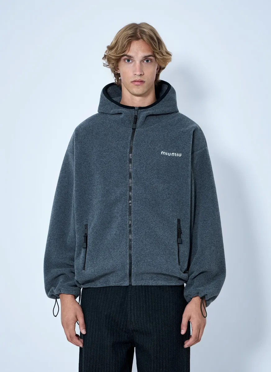 Hooded Zip Sweatshirt