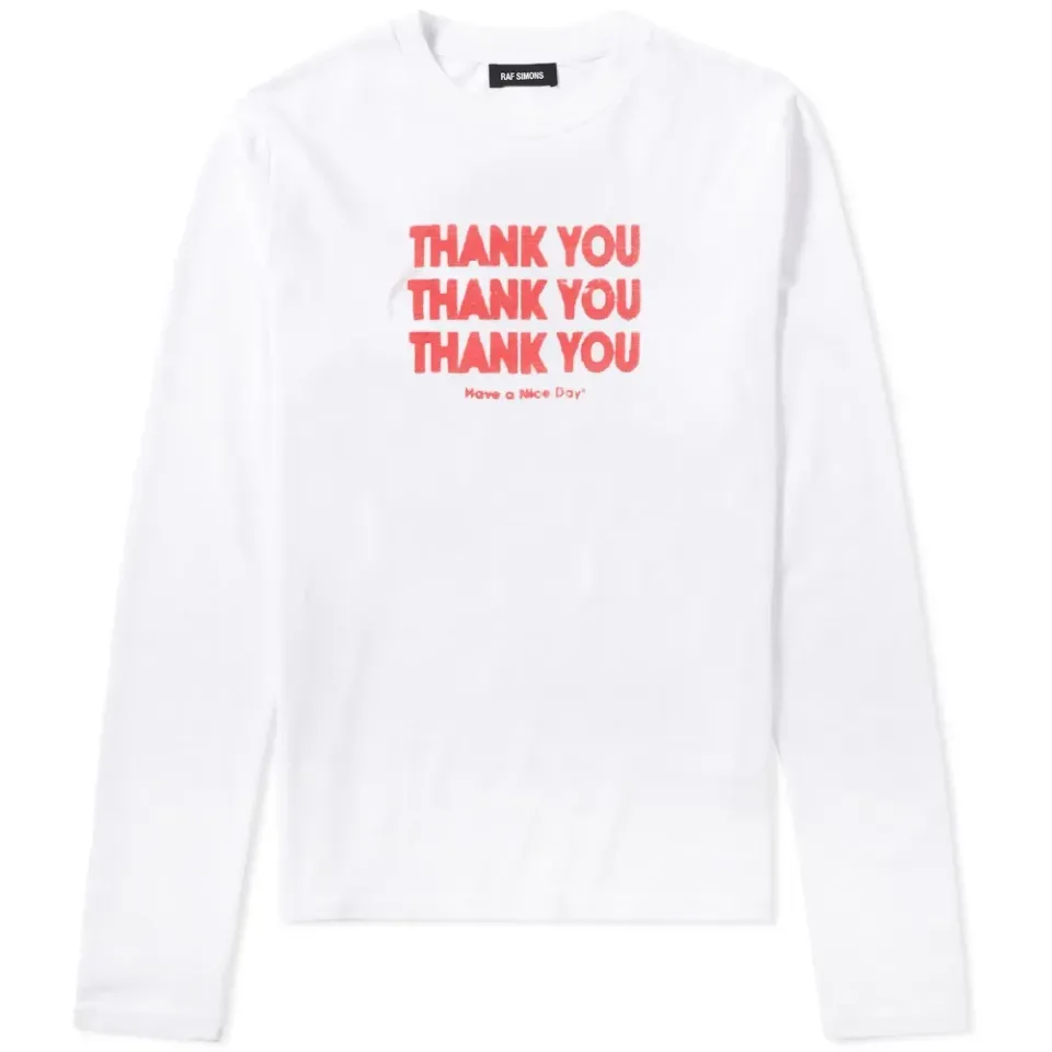 Long Sleeve Thank You Tee