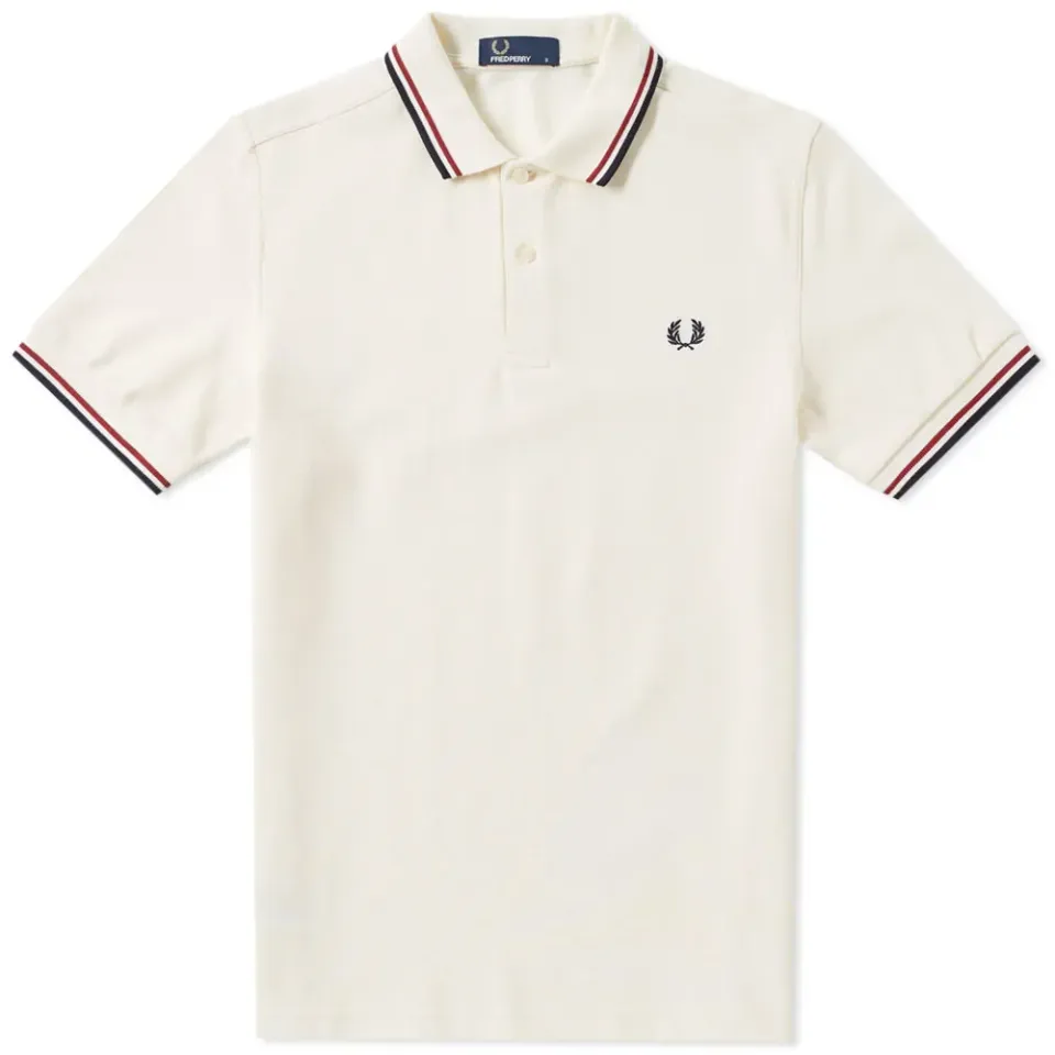 Fred Perry Slim Fit Twin Tipped Polo