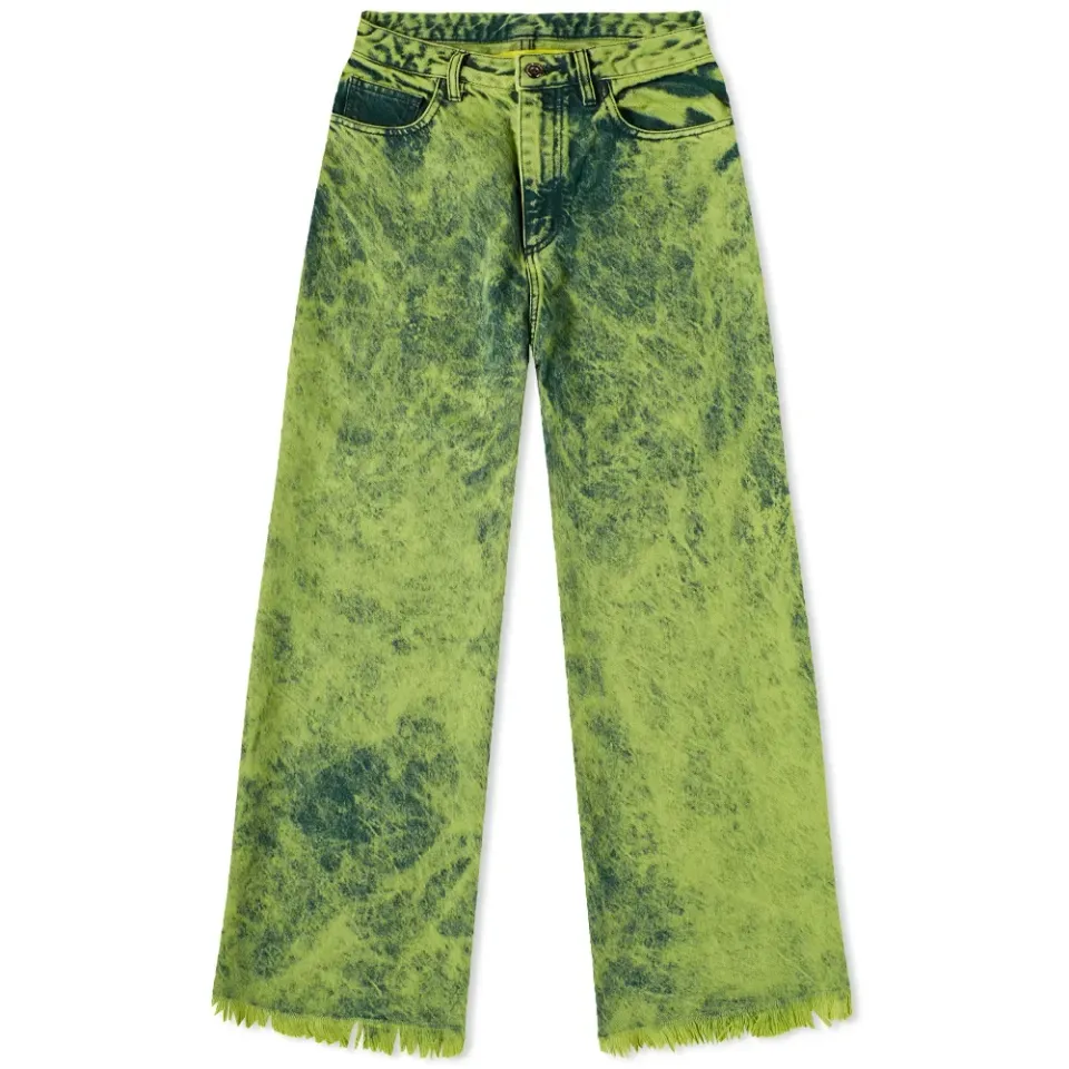 Marques'Almeida Baggy Bleach Wash Jeans