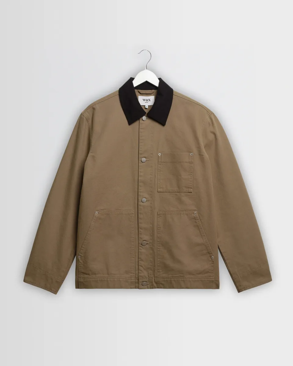 Landor - Light Khaki Canvas Jacket