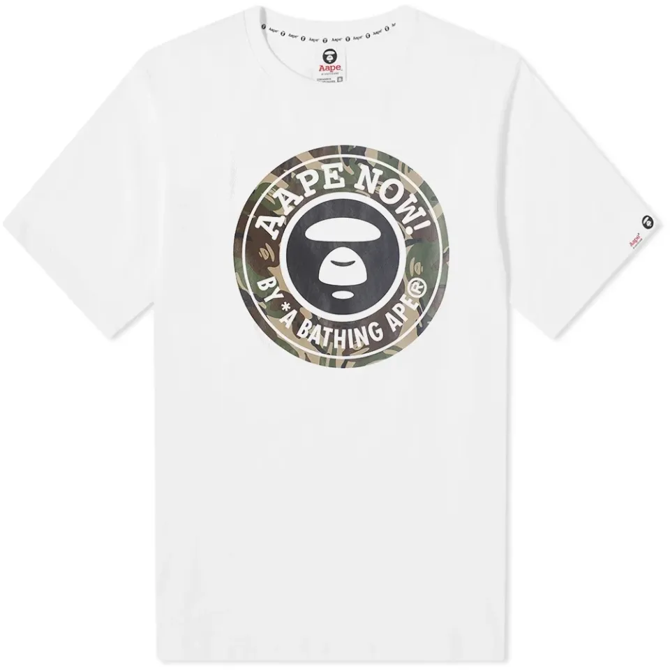 AAPE Green Camo Starbuck Tee