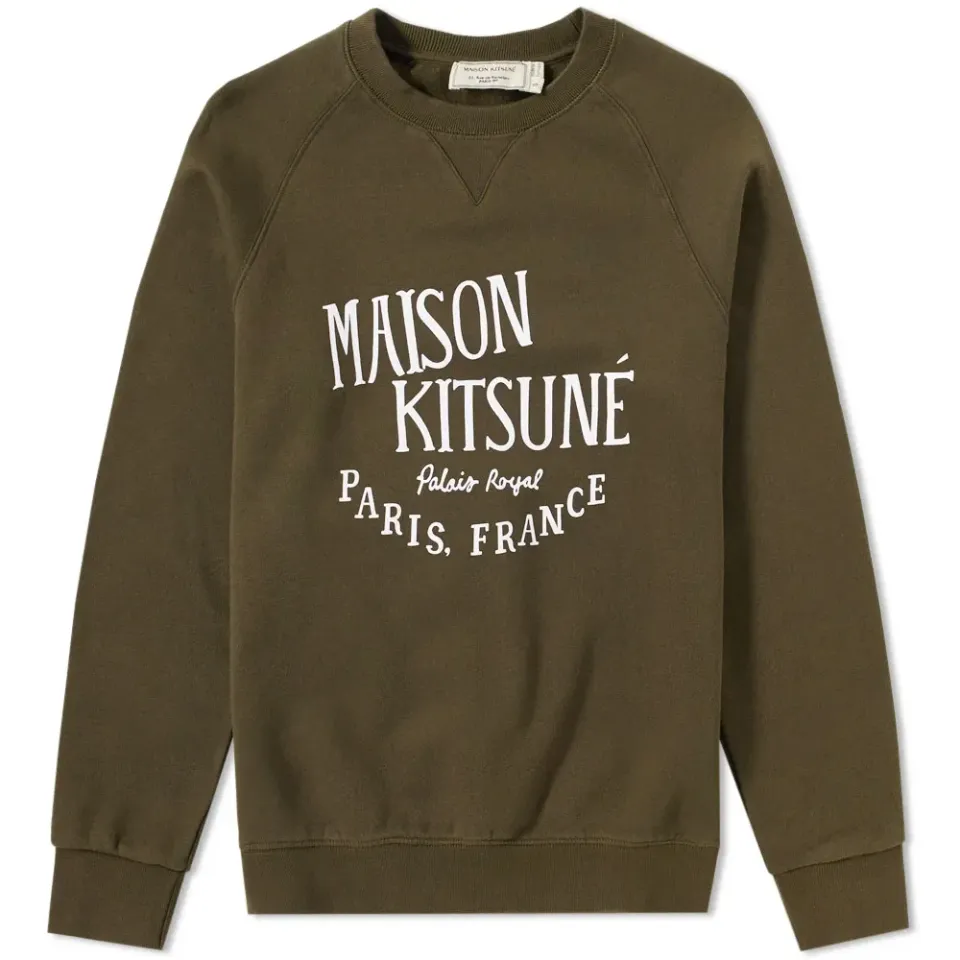 Maison Kitsuné Palais Royal Crew Sweat