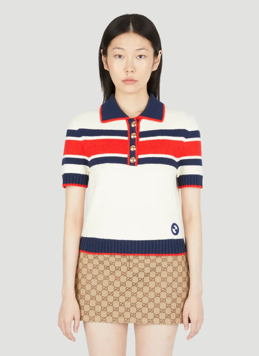 Knit Polo Shirt