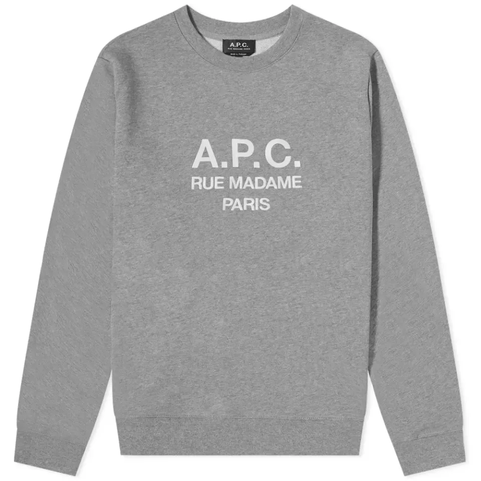 A.P.C. Rufus Embroidered Crew Sweat
