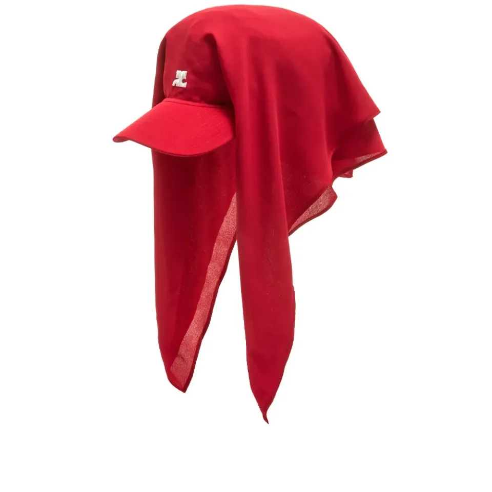 Courrèges Scarf Cap