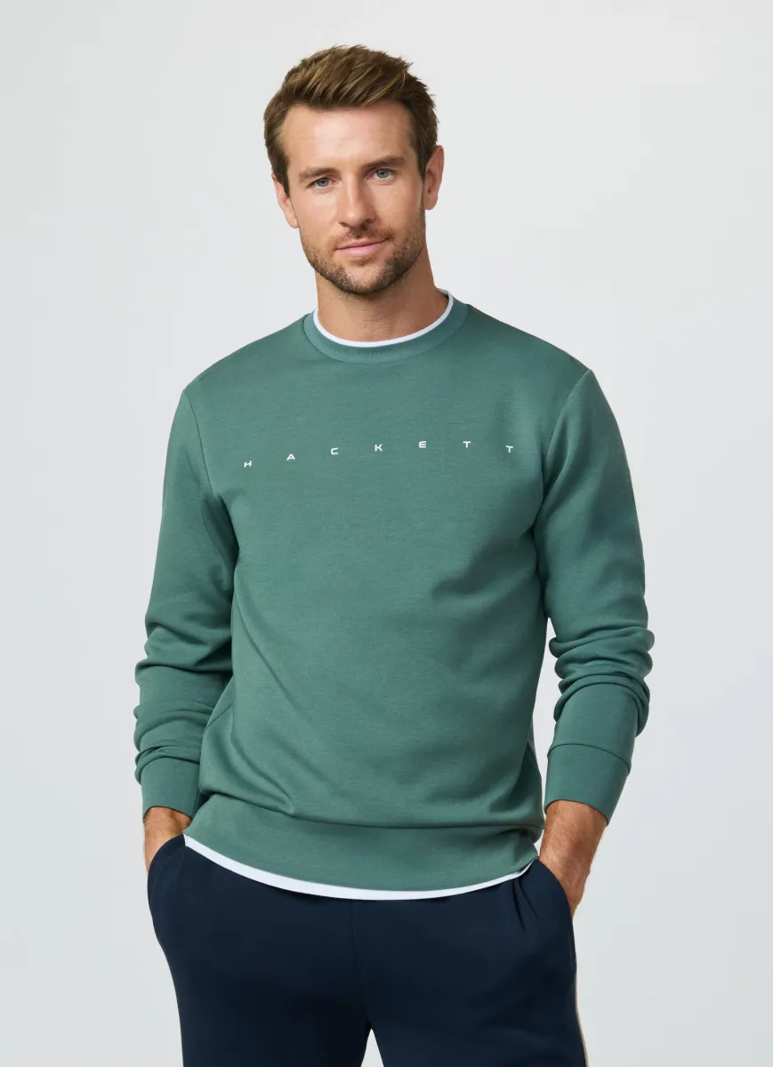 Branded Crew-Neck Sweat