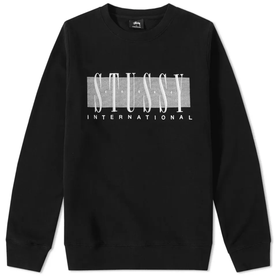 International Applique Crew Sweat
