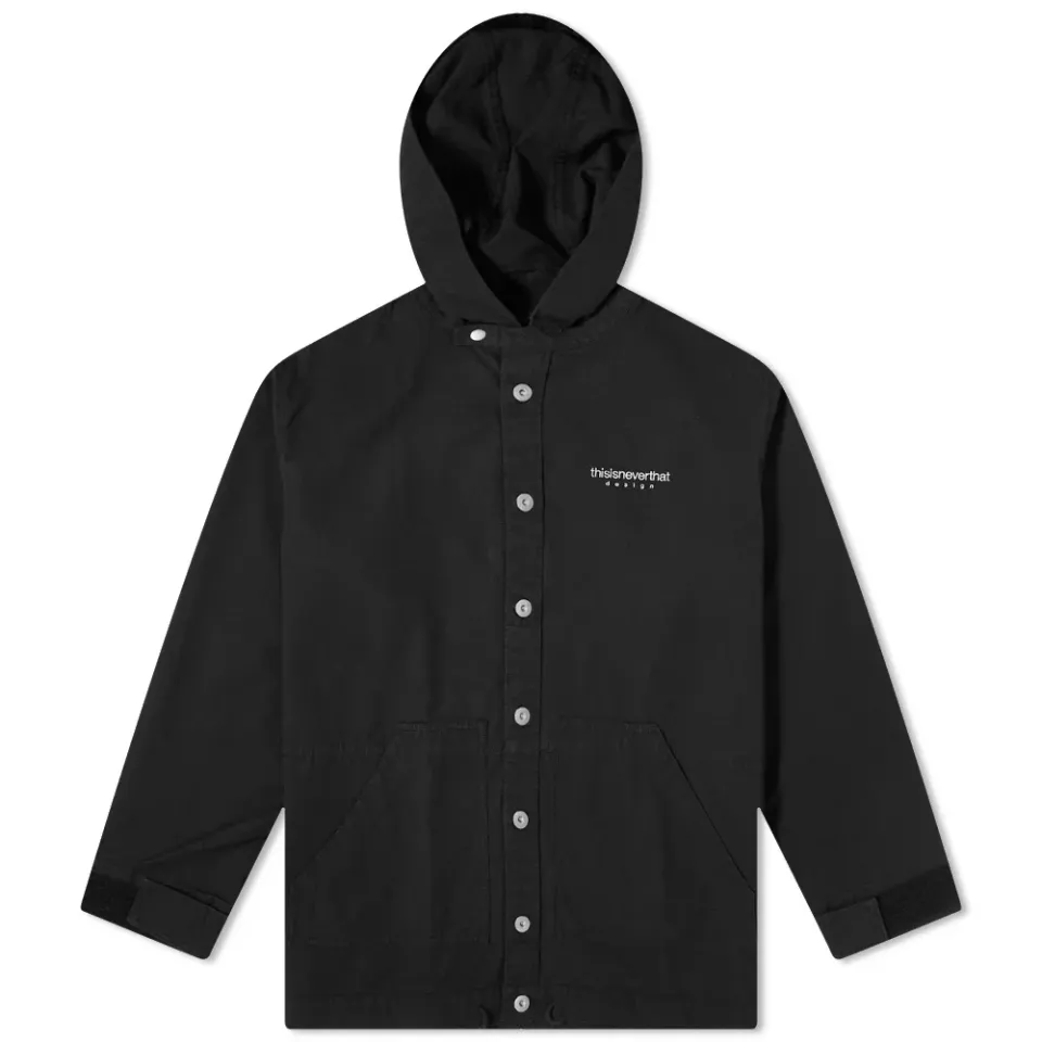 L-Logo Hooded Jacket