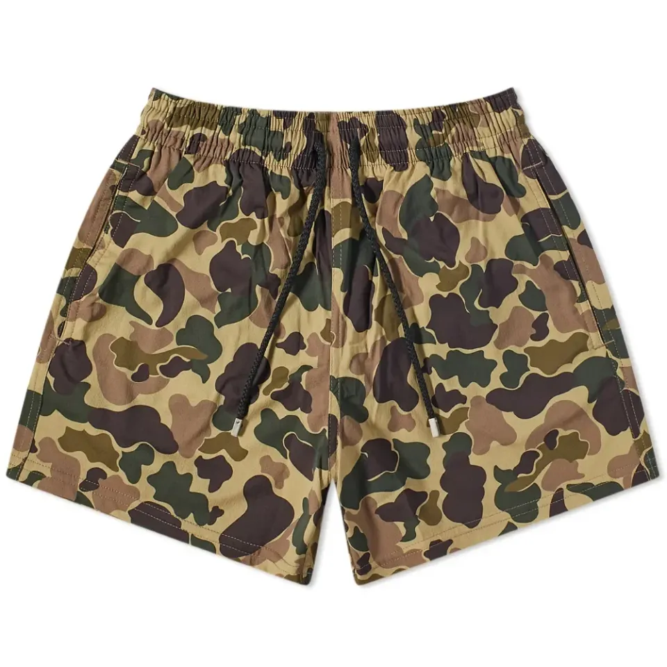 x Vilbrequin Camo Print Swim Shorts