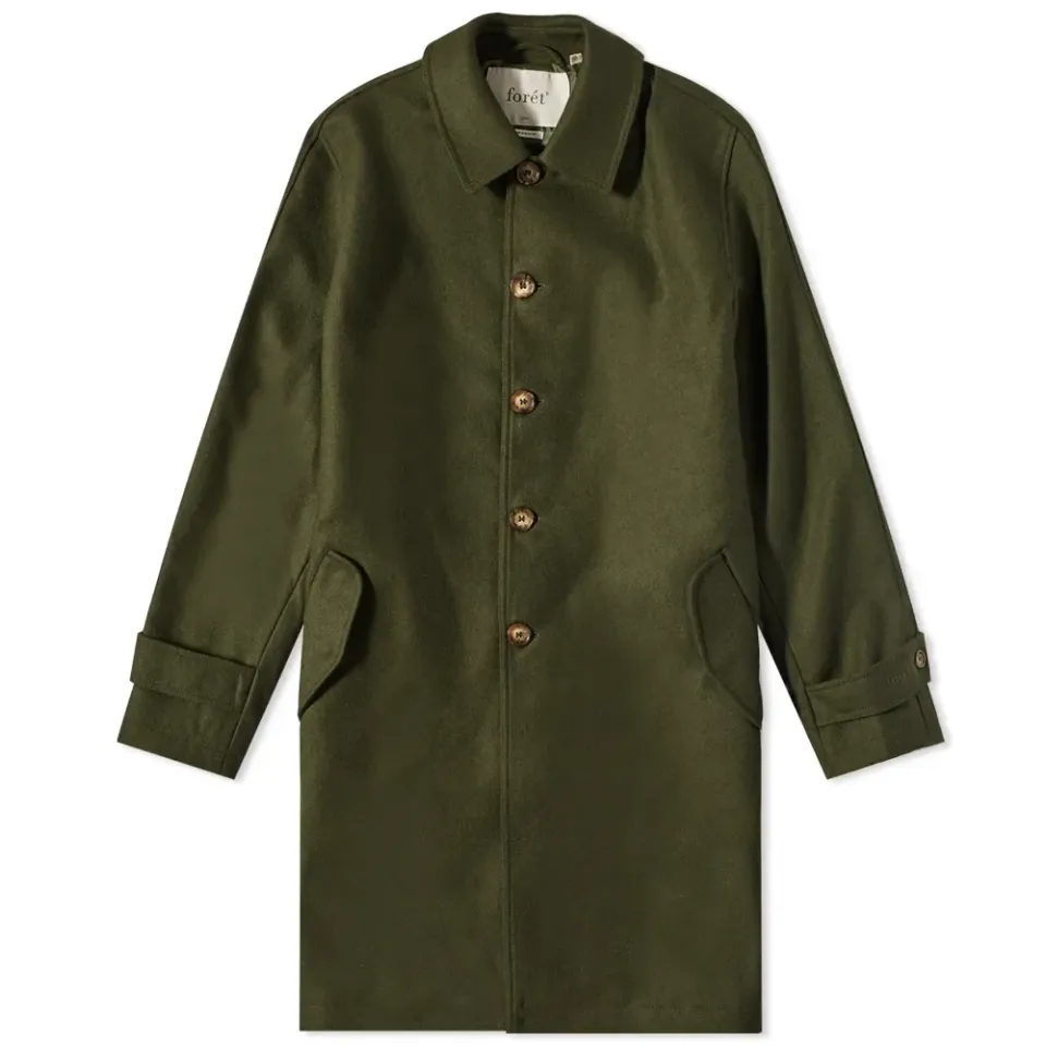 Shelter Wool Overcoat