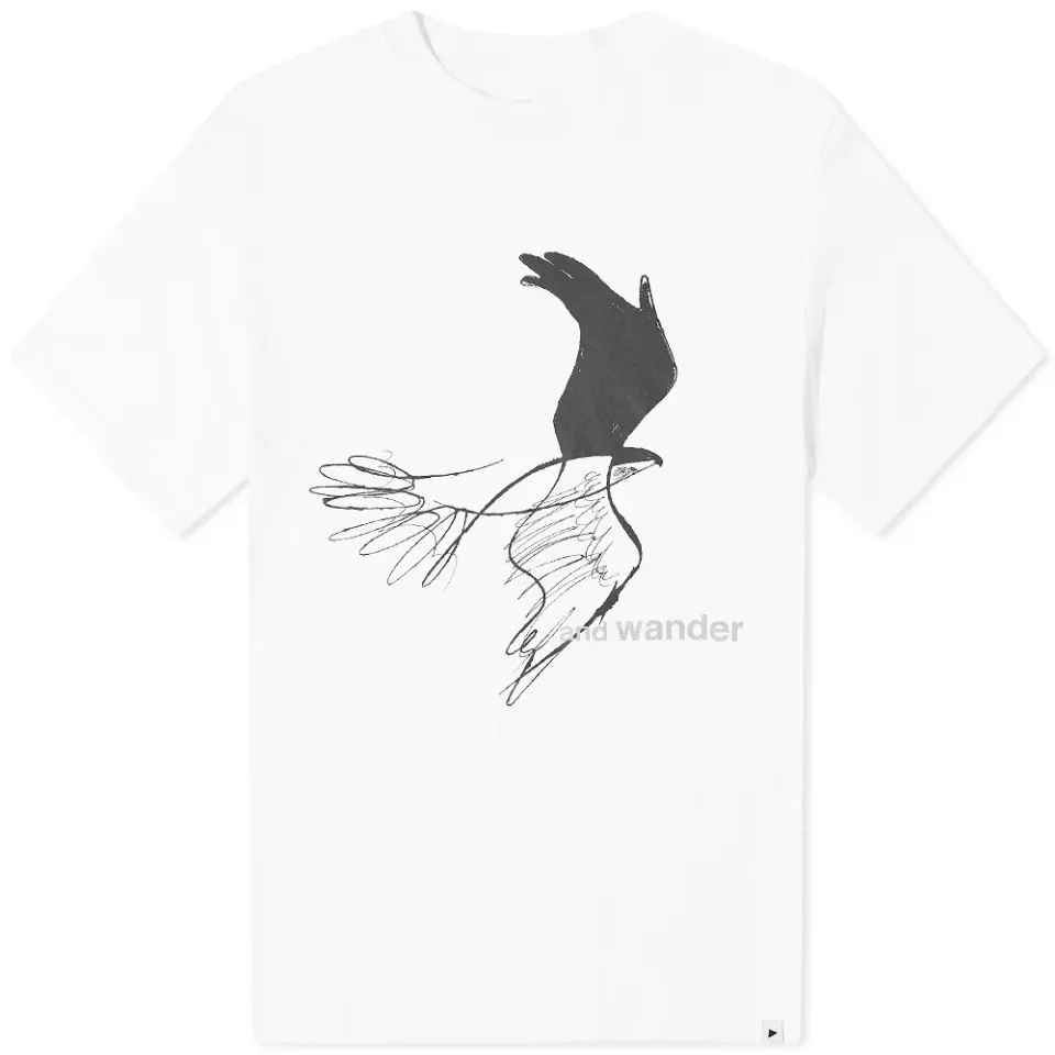 Bird Print T-Shirt