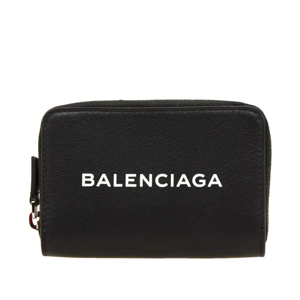 Classic Logo Leather Zip Wallet