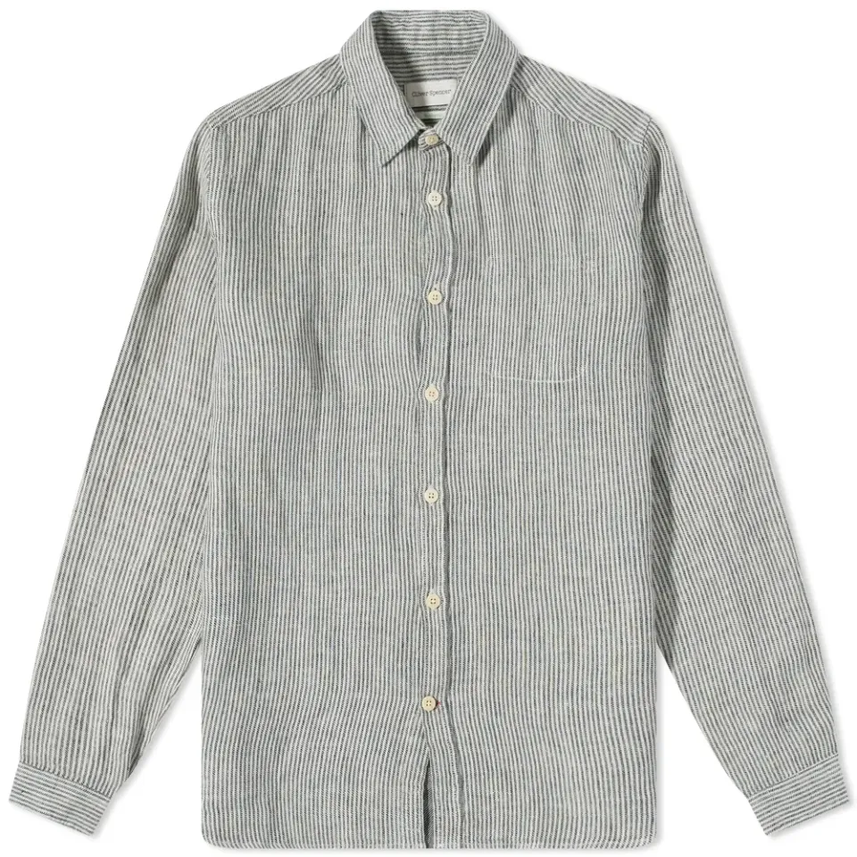 Striped Linen New York Special Shirt