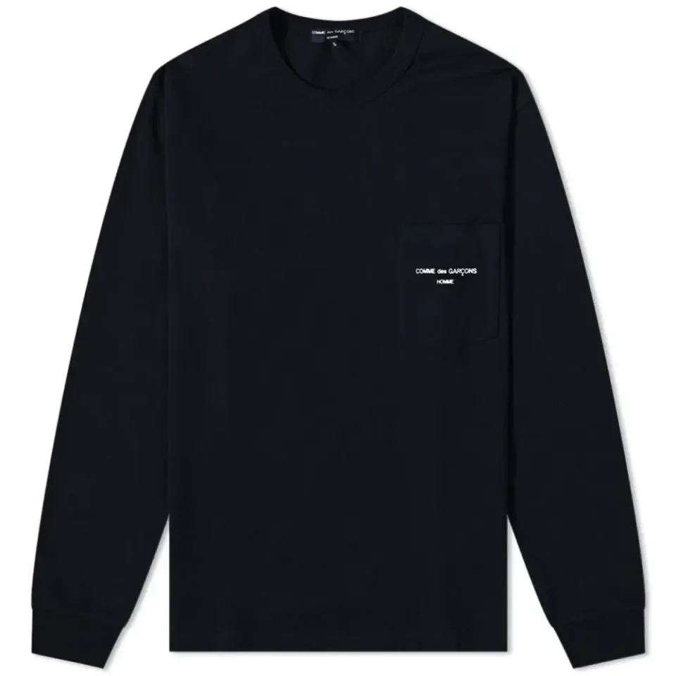 Long Sleeve Logo Pocket T-Shirt