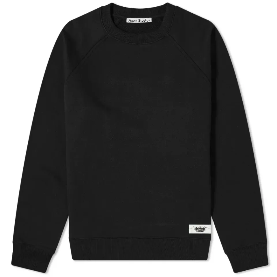 Finick Inverse Label Crew Sweat