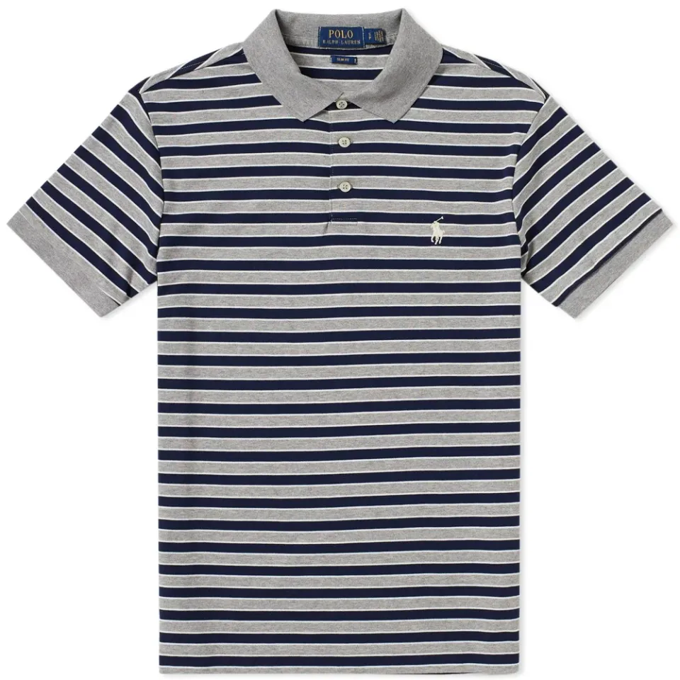 Pima Stripe Polo