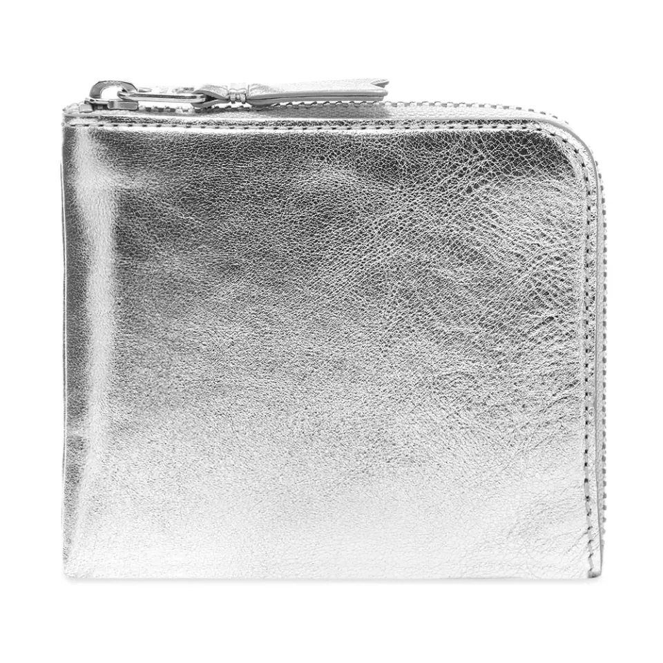 Comme des Garcons SA3100G Silver Wallet