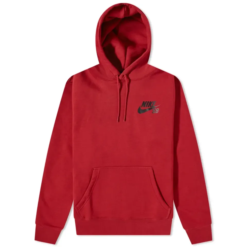Chest Logo Popover Hoodie