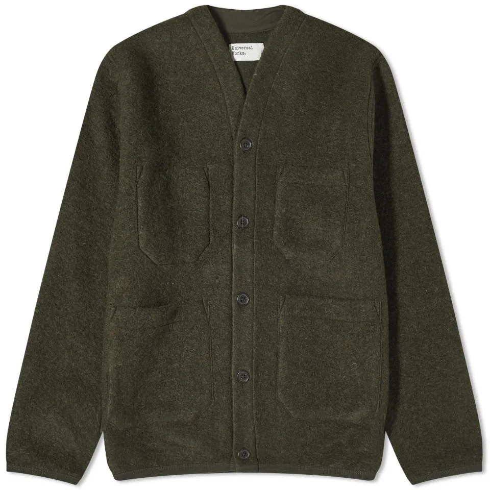 Wool Fleece Cardigan - END. Exclusive