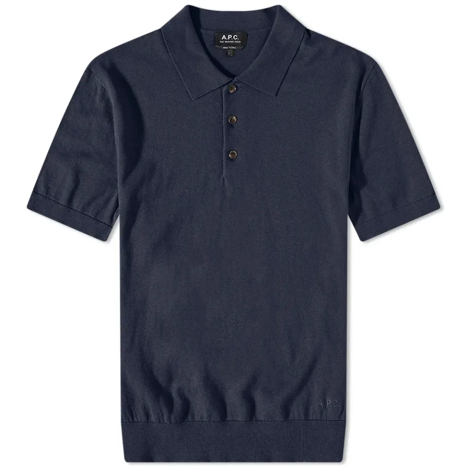 A.P.C. Gregoire Knit Polo