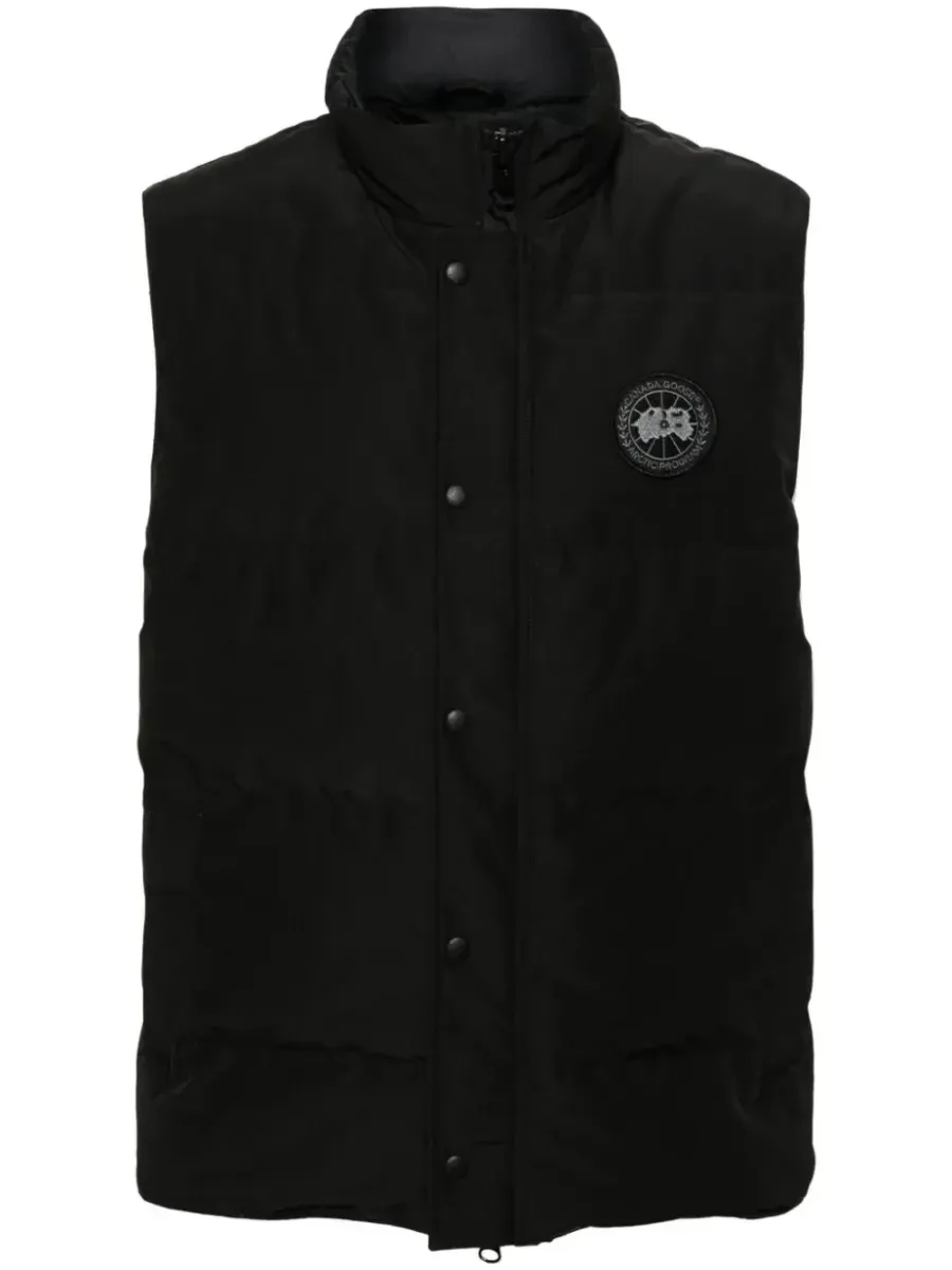 Men Garson Vest Black