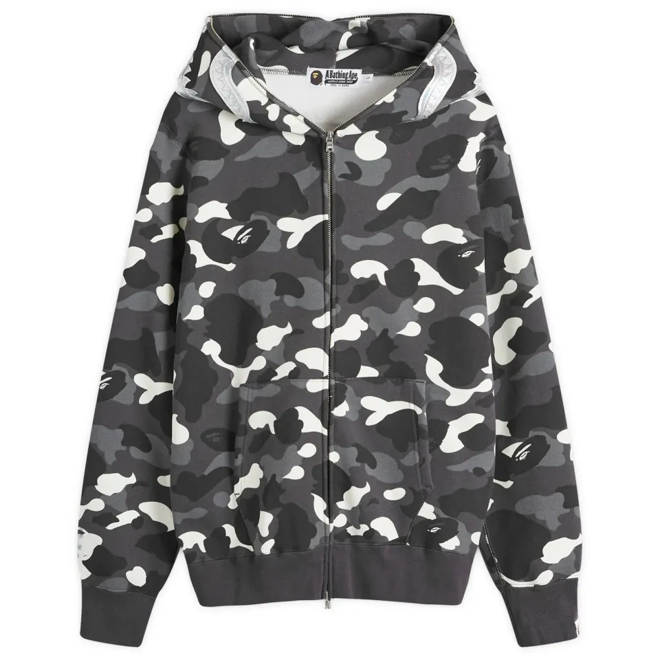 City Camo Shark Full Zip Hoodie
