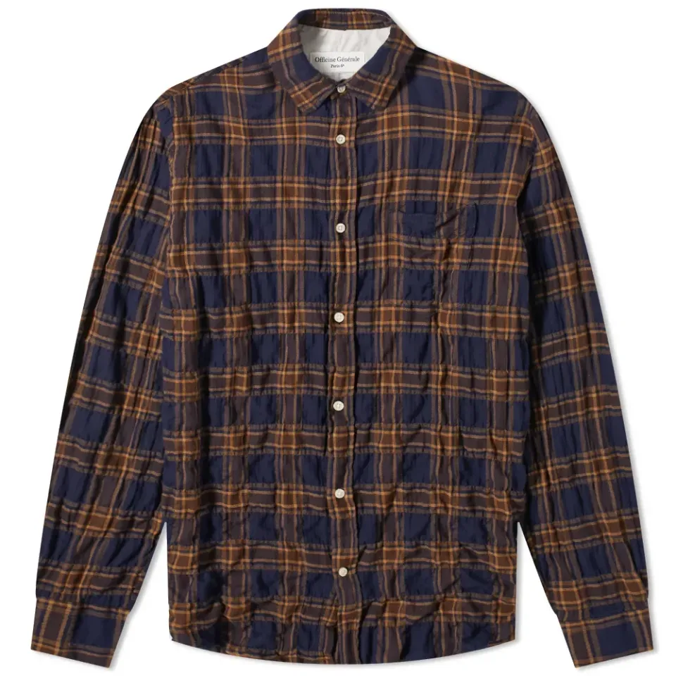 Lipp Japanese Cotton Check Shirt