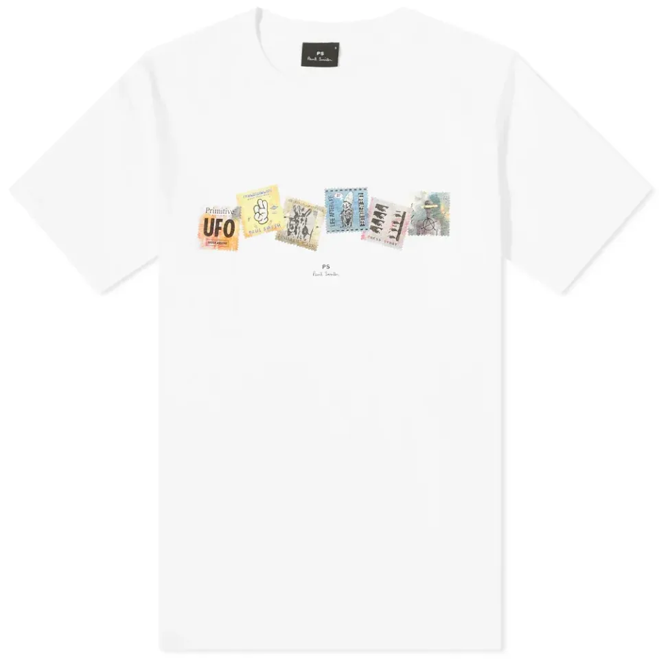 Stamps Print Tee