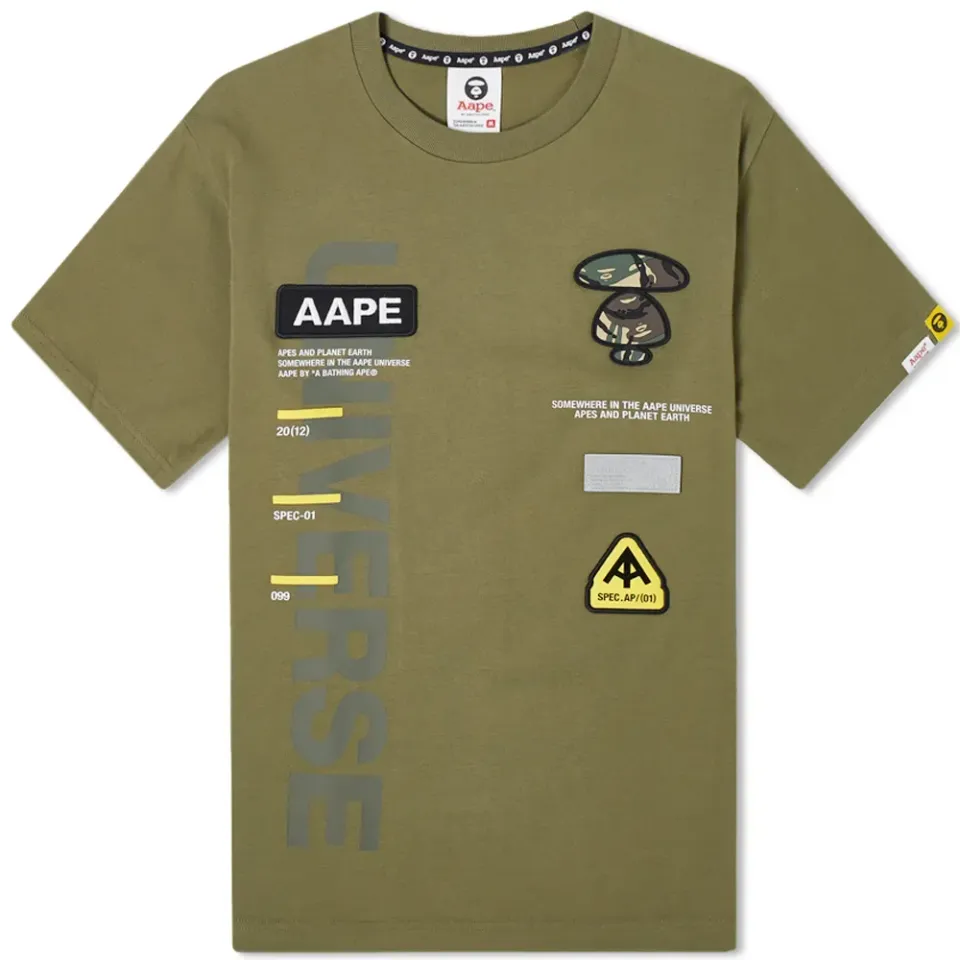 AAPE Multi Print Apunvs T-Shirt