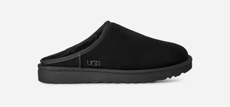 Classic Slip-On for Men, Suede/Polyester/Wool