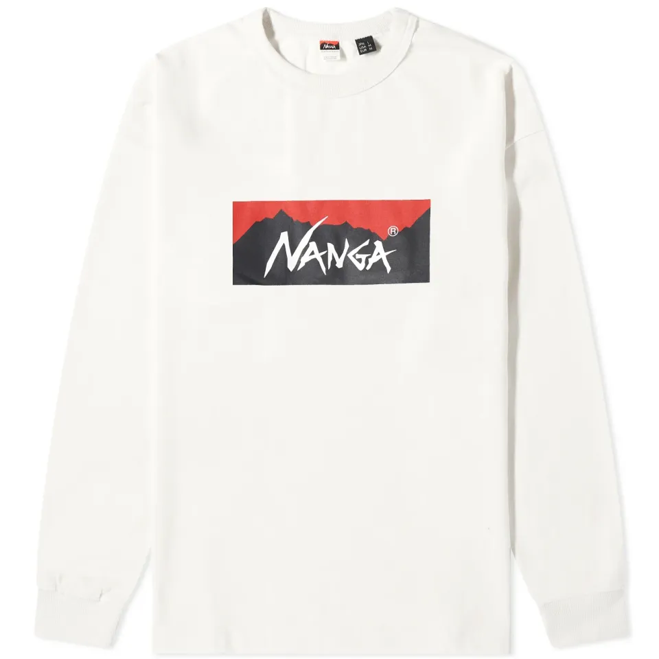 Long Sleeve Eco Hybrid Box Logo T-Shirt