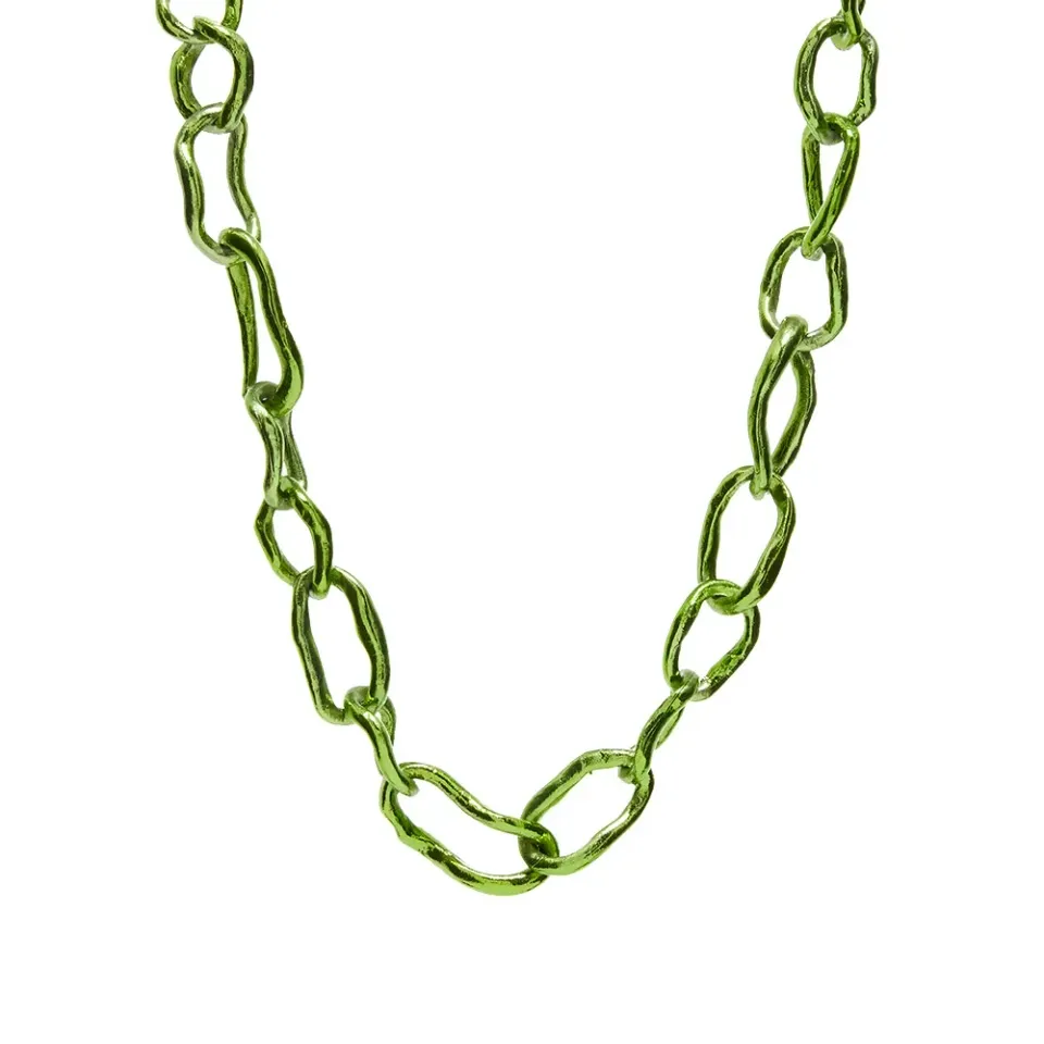 Crushed Chain Necklace